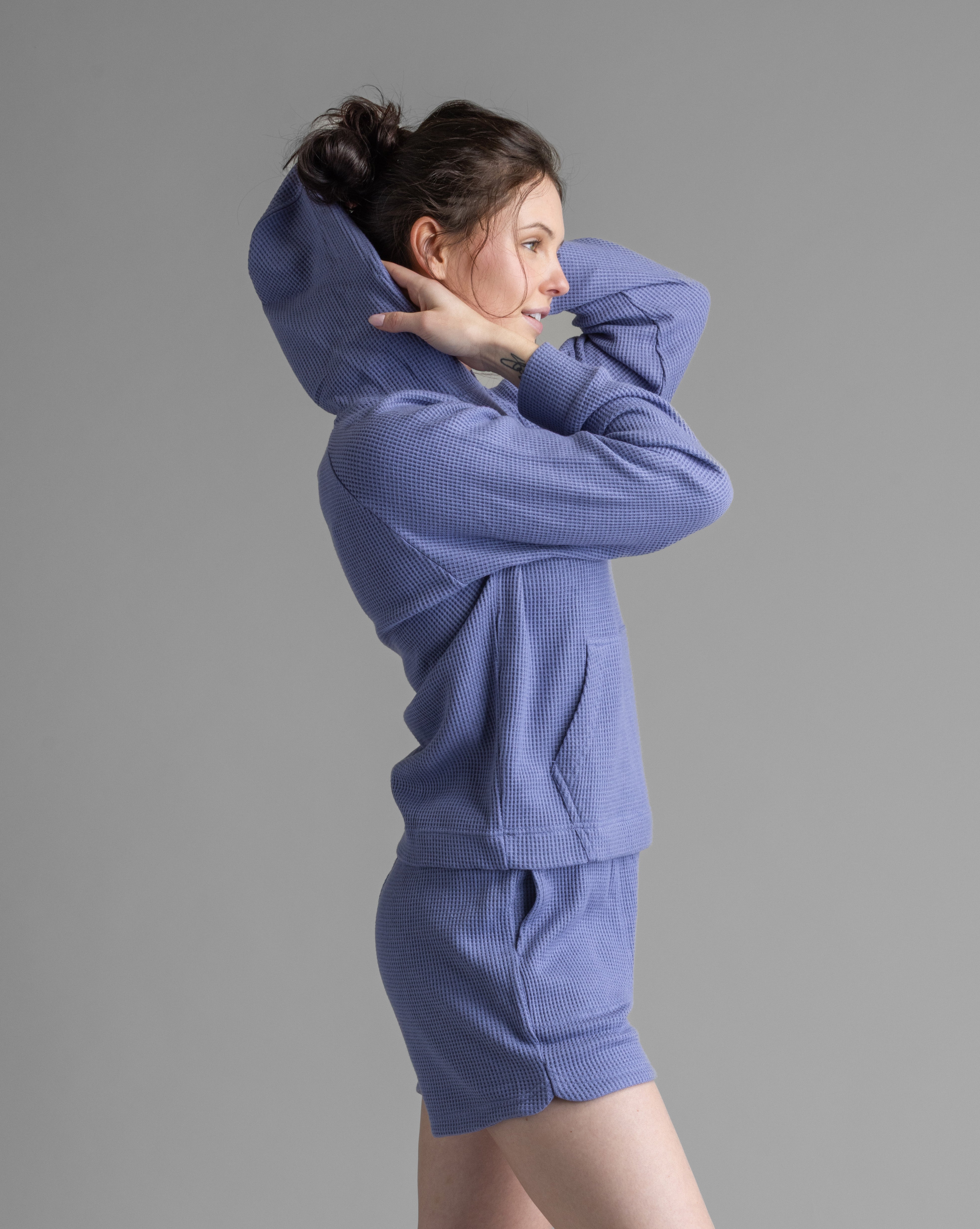 Women's Kigo Soft Waffle Hoody - LIV Outdoor