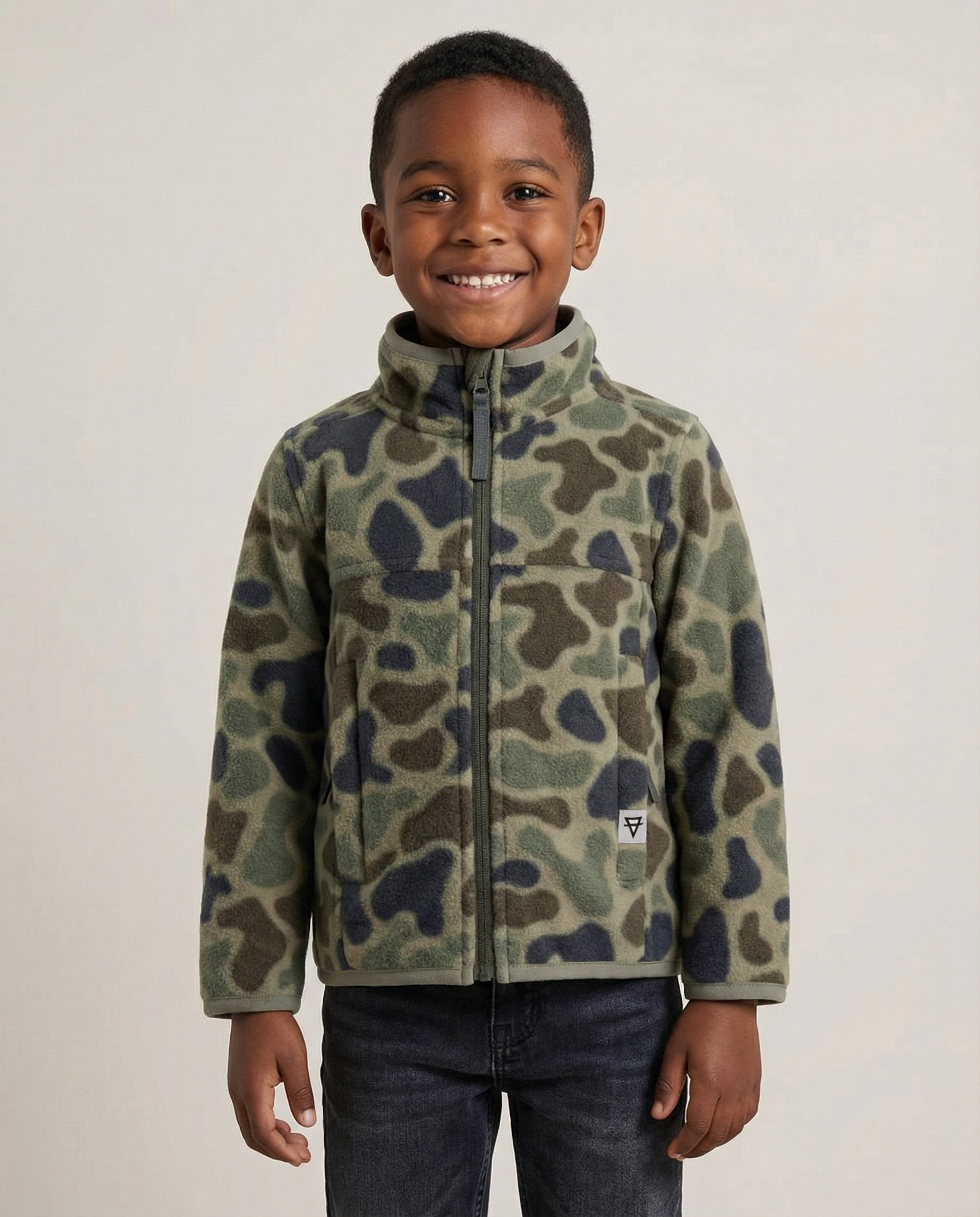 Unisex Trail Microfleece Printed Jacket - Toddler Sizing - LIV Outdoor