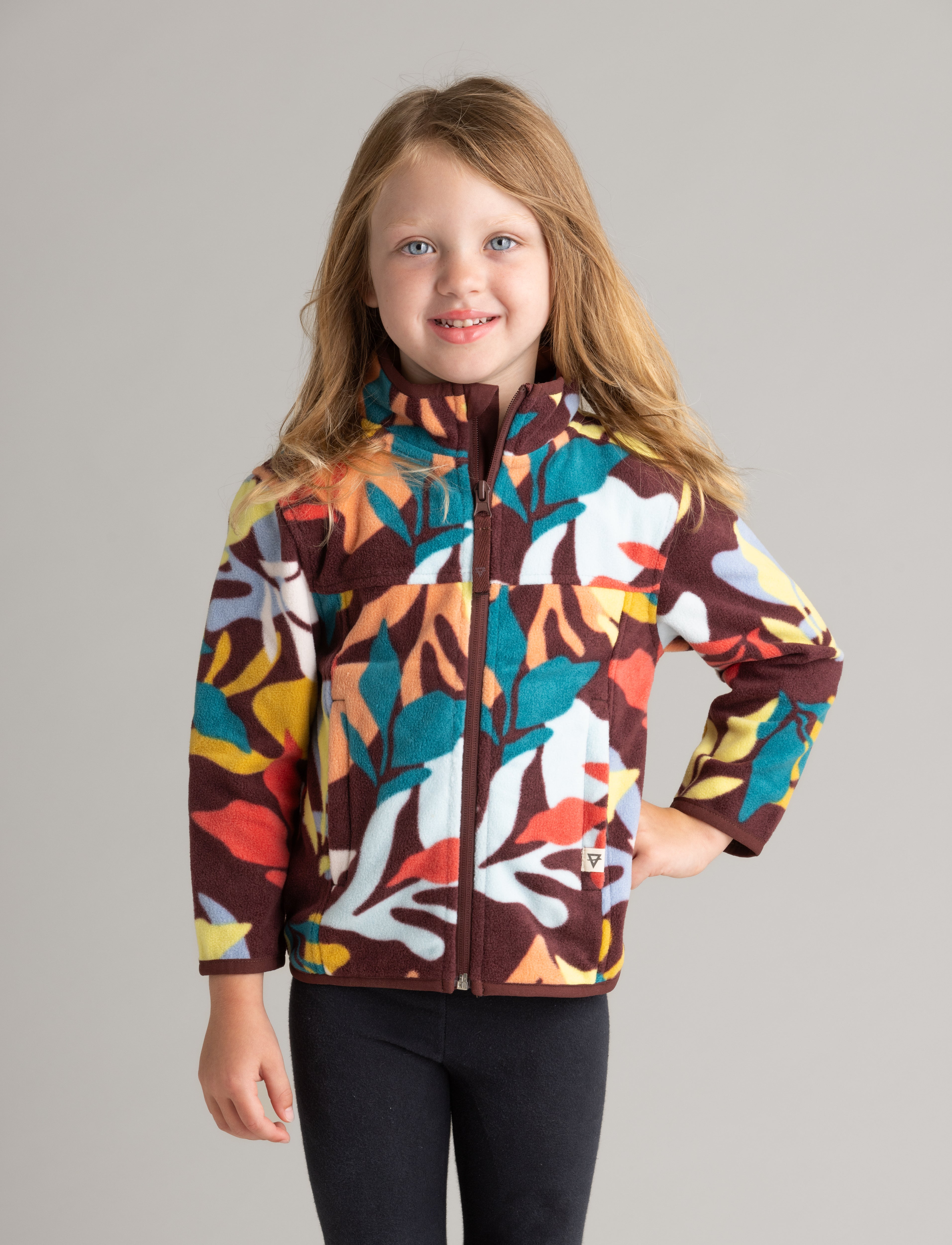 Unisex Trail Microfleece Printed Jacket - Toddler Sizing - LIV Outdoor