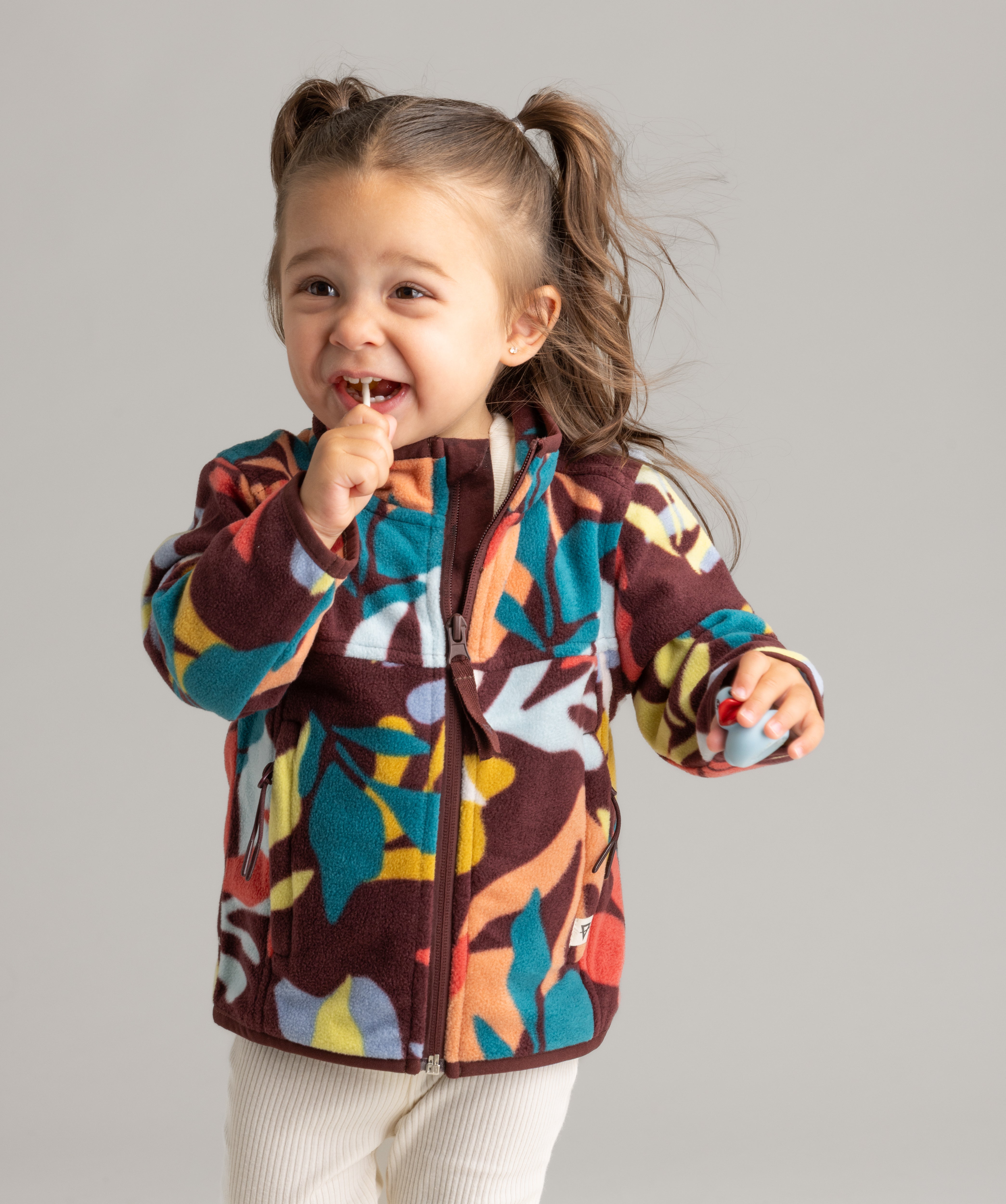 Unisex Trail Microfleece Printed Jacket - Infant Sizing - LIV Outdoor