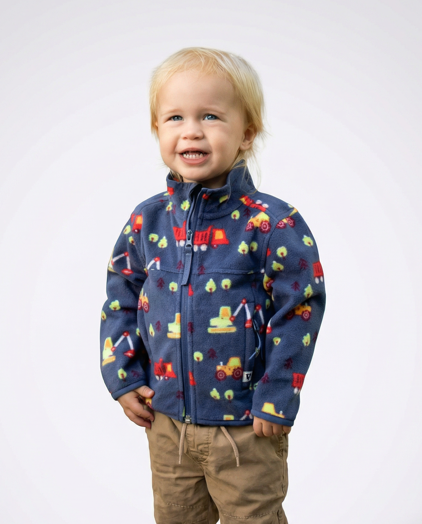 Unisex Trail Microfleece Printed Jacket - Infant Sizing - LIV Outdoor
