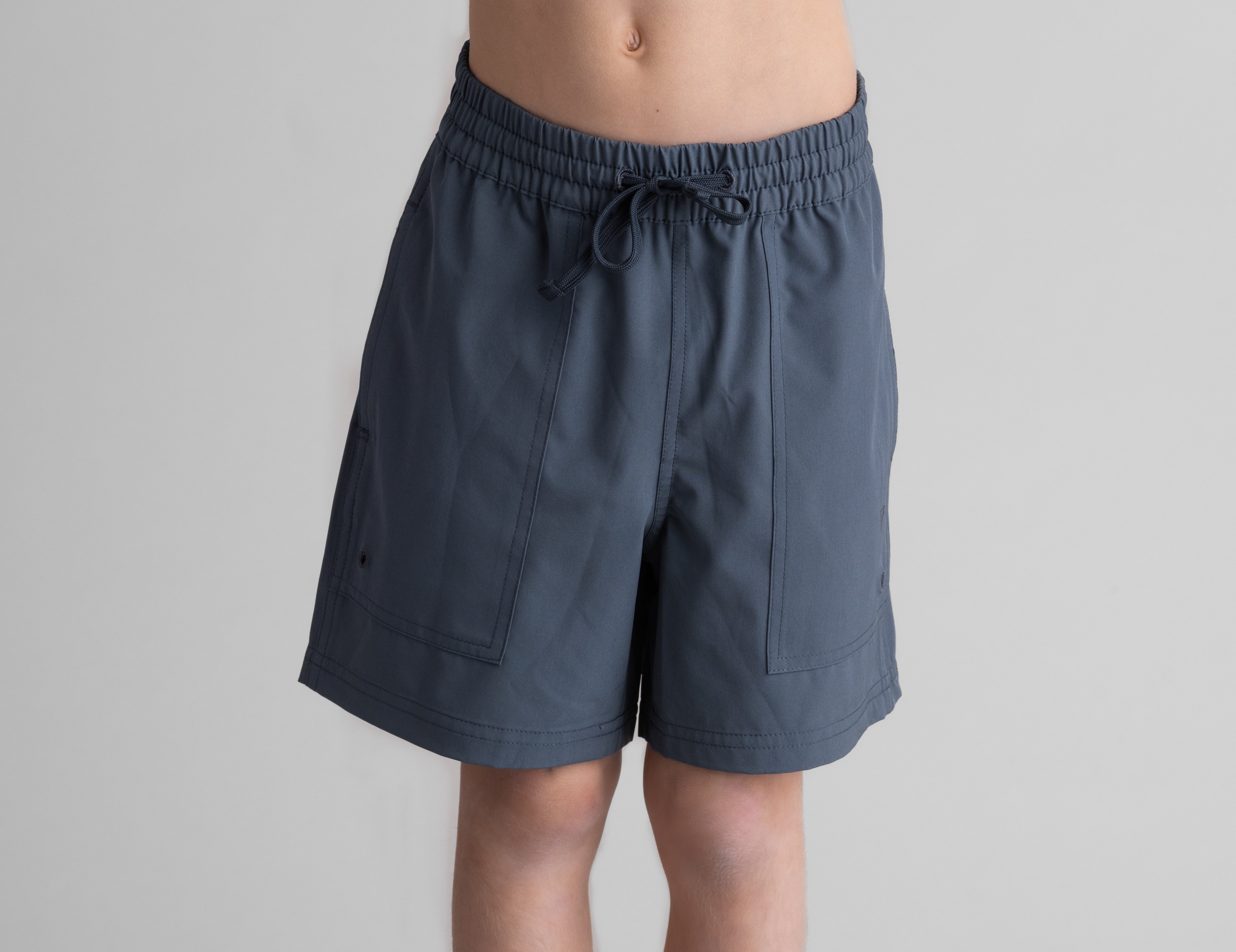 Boy's River Stretch Woven Hybrid Short