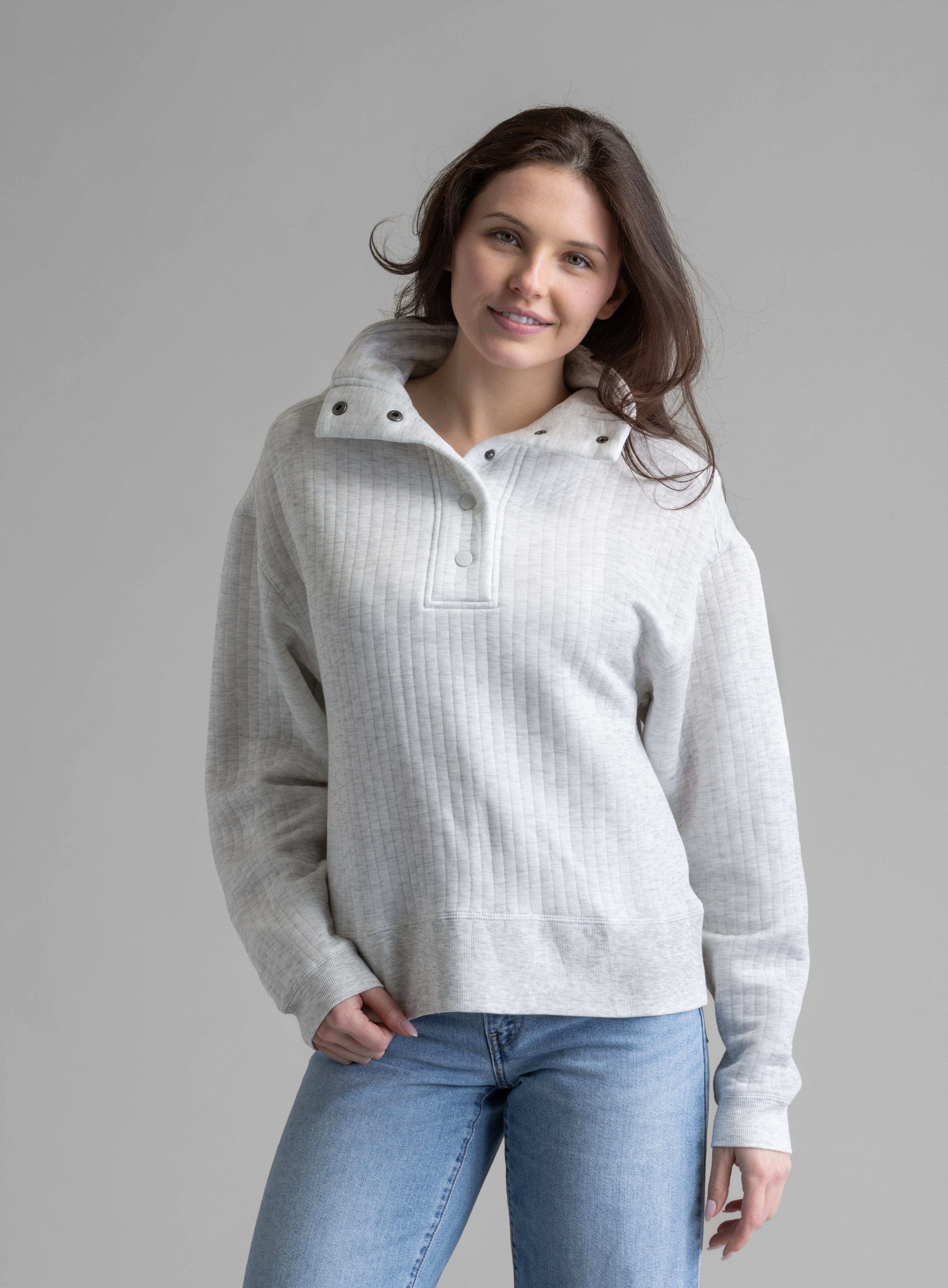 Women's Lucia Vertial Quilt Pullover - LIV Outdoor