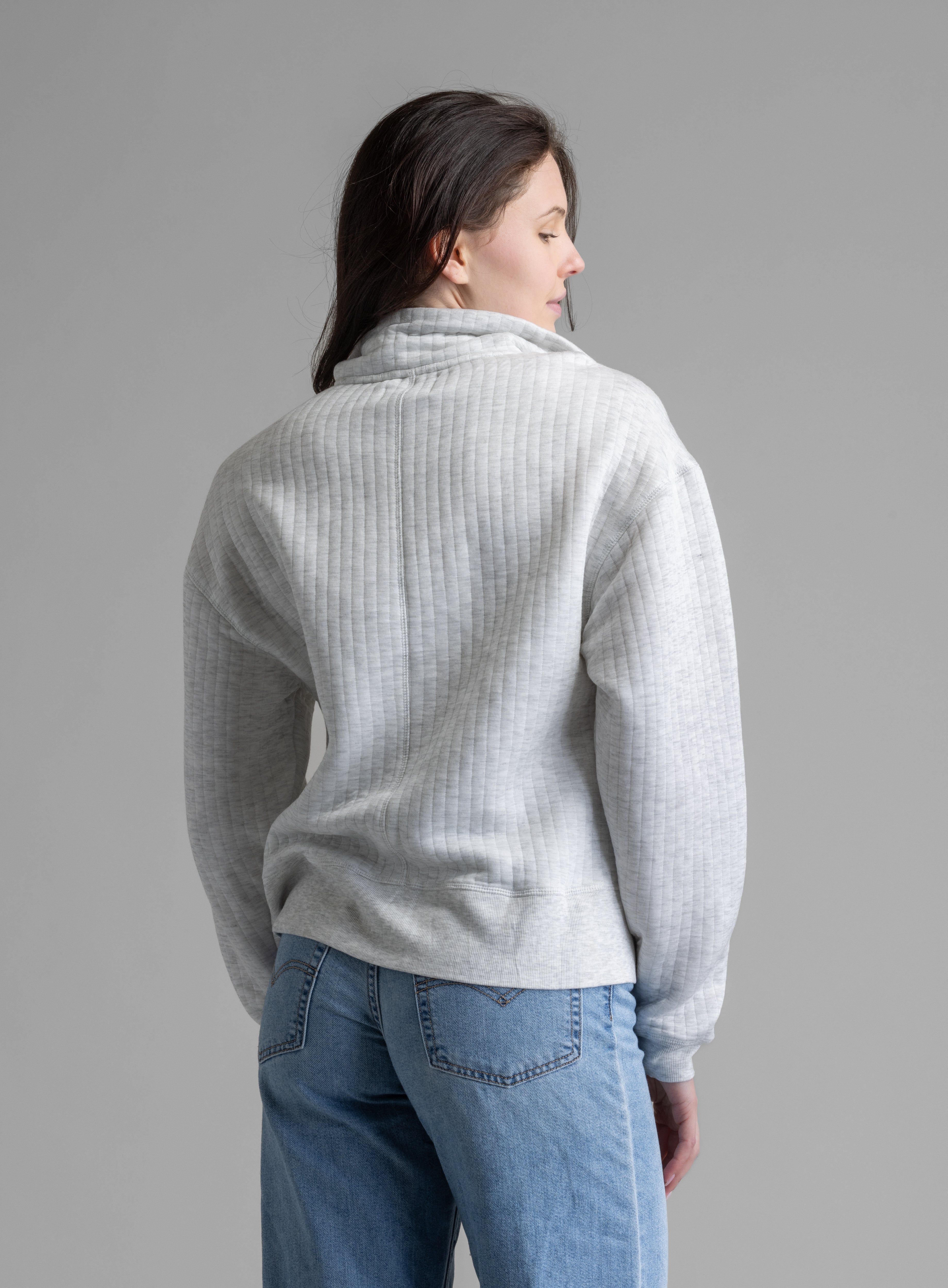 Women's Lucia Vertial Quilt Pullover - LIV Outdoor