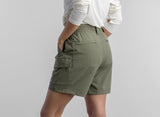 Women's Cascade Stretch Woven Ripstop Cargo Short - LIV Outdoor