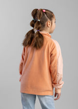 Girl's Nila Full Zip Fleece Hybrid Jacket - LIV Outdoor