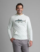 Men's Suncatcher UPF 50+ Stretch Mesh Kanga Hoody - LIV Outdoor