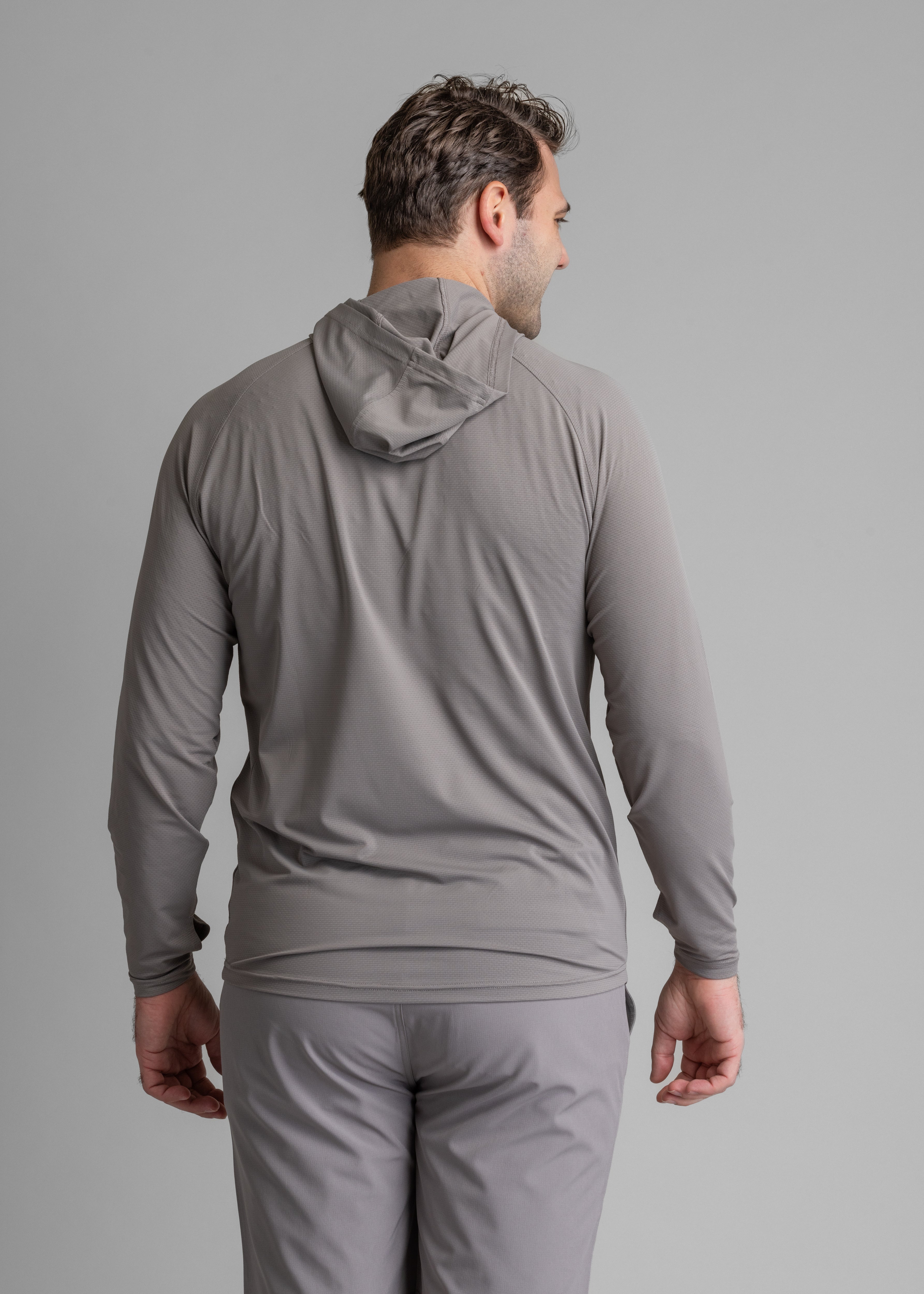 Men's Suncatcher UPF 50+ Stretch Mesh Kanga Hoody - LIV Outdoor