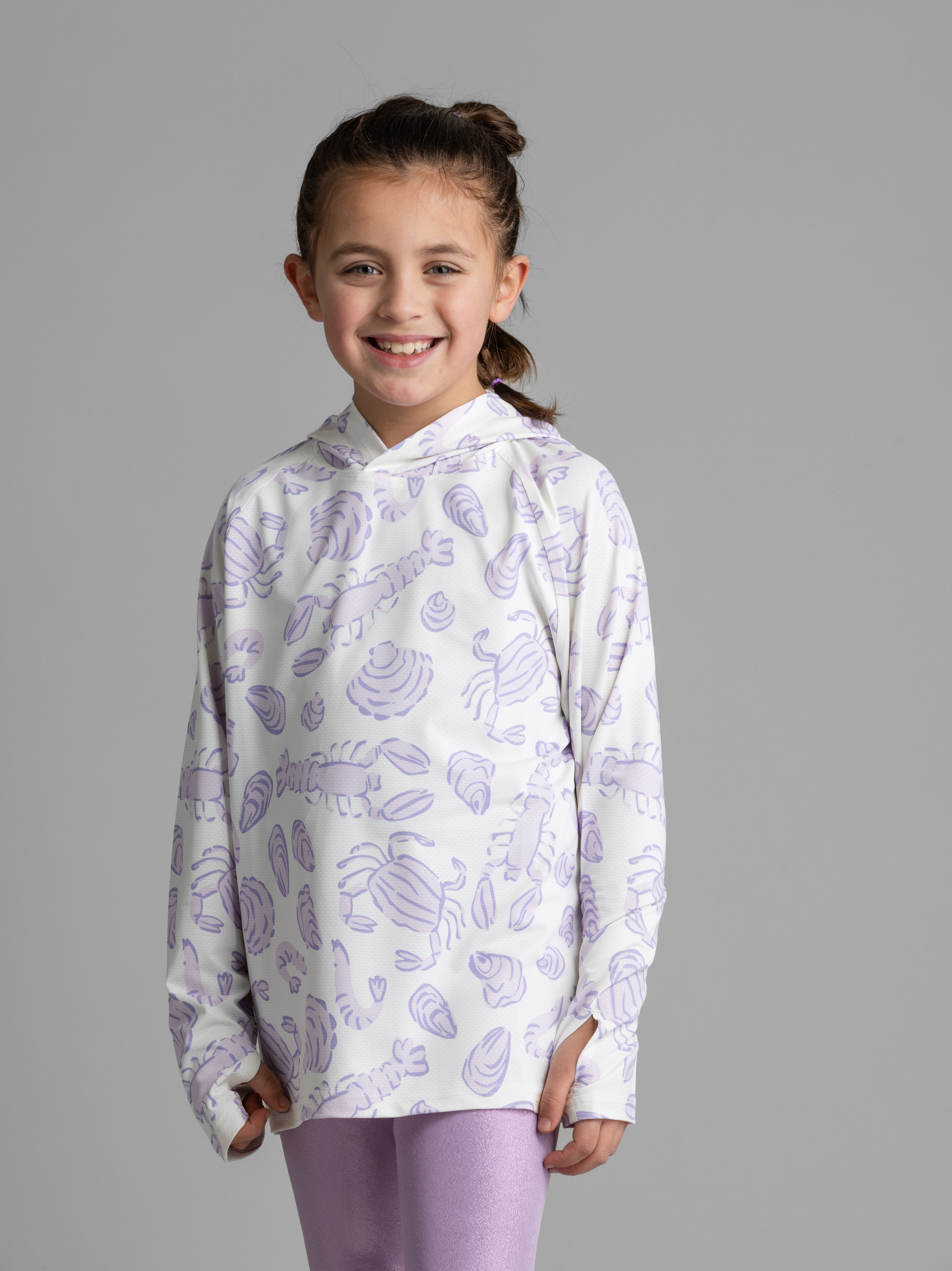 Unisex Kid's Suncatcher UPF 50+ Hoodie - LIV Outdoor