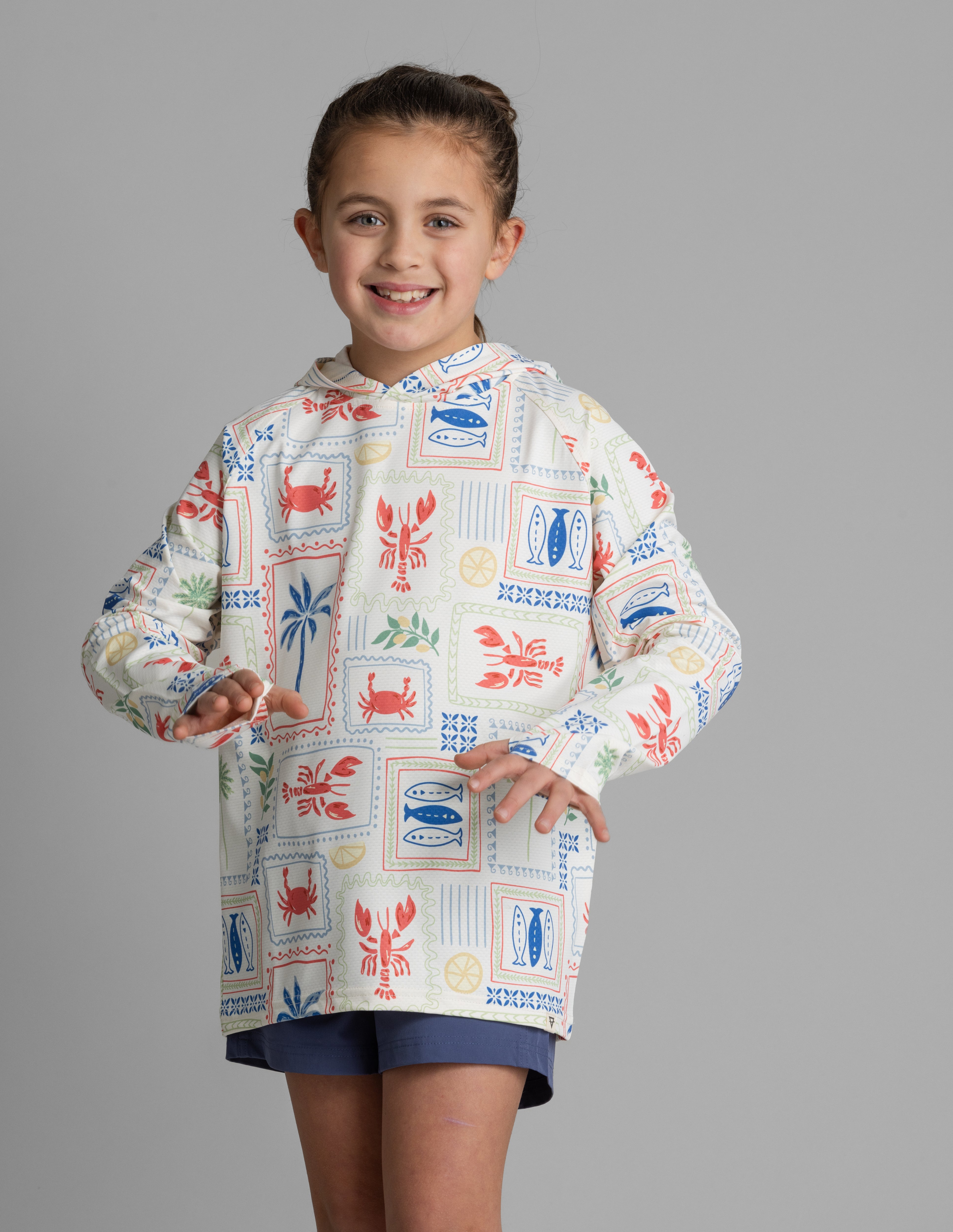 Unisex Kid's Suncatcher UPF 50+ Hoodie - LIV Outdoor