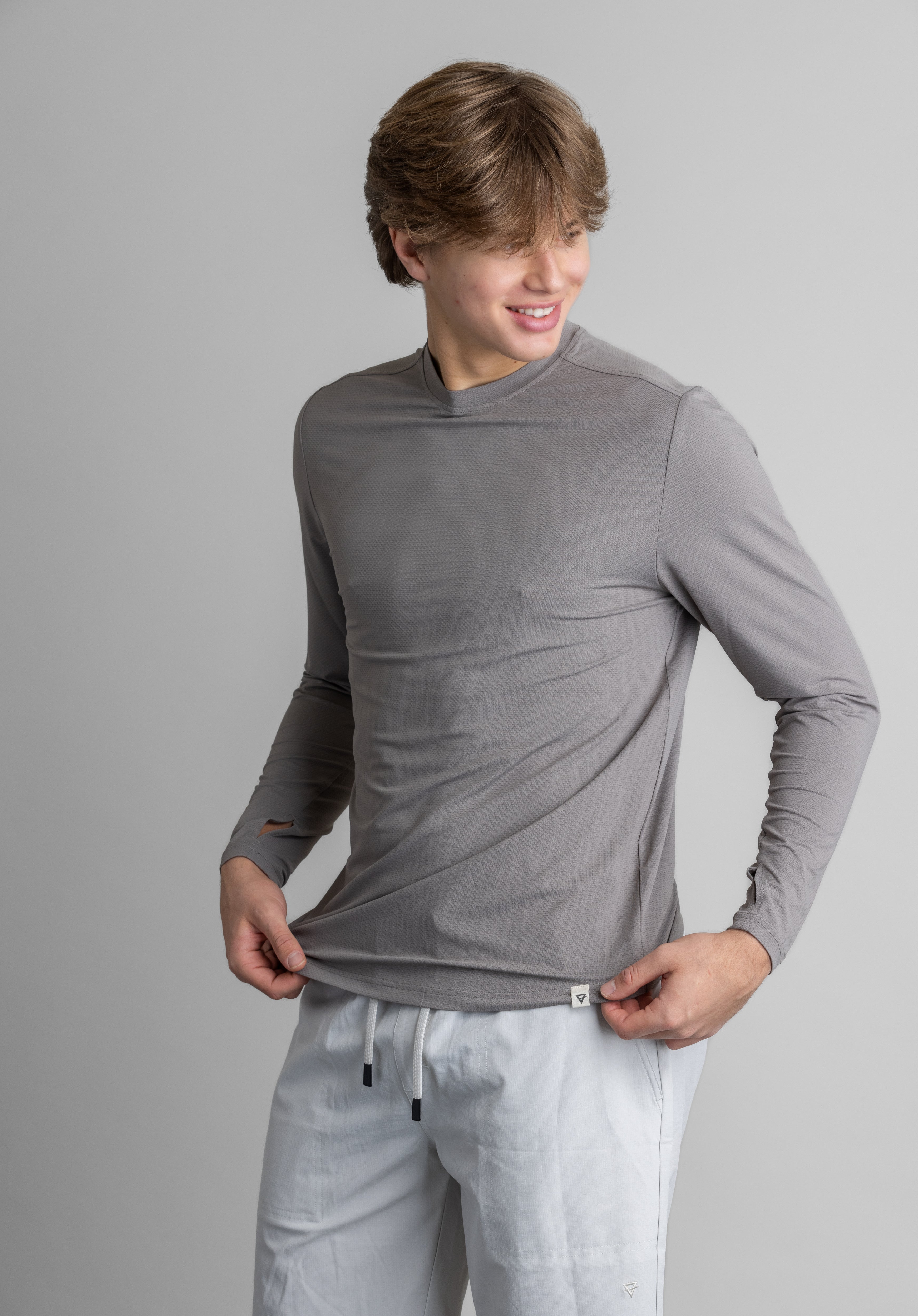 Men's Suncatcher UPF 50+ Stretch Mesh Crew