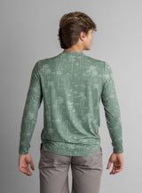 Men's Suncatcher UPF 50+ Stretch Mesh Printed Crew