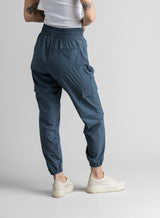 Womens Jade Stretch Woven Cargo Jogger