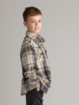 Boys Lichen Stretch Flannel Shirt - LIV Outdoor