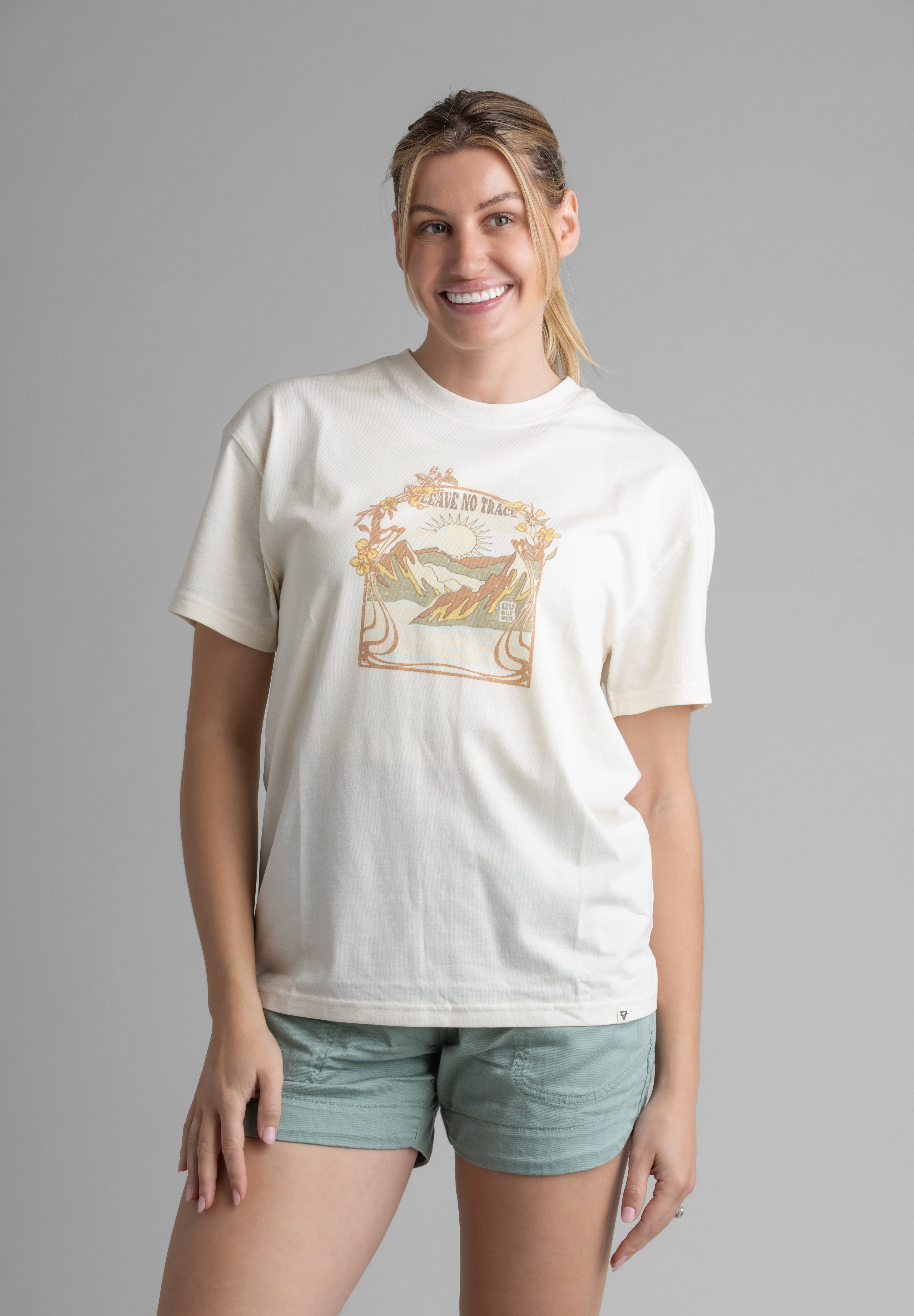 Women's Reagan Oversized Graphic Tee - Stonewashed  in Plus Size