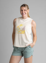 Women's Reagan Graphic Tank - Stonewashed