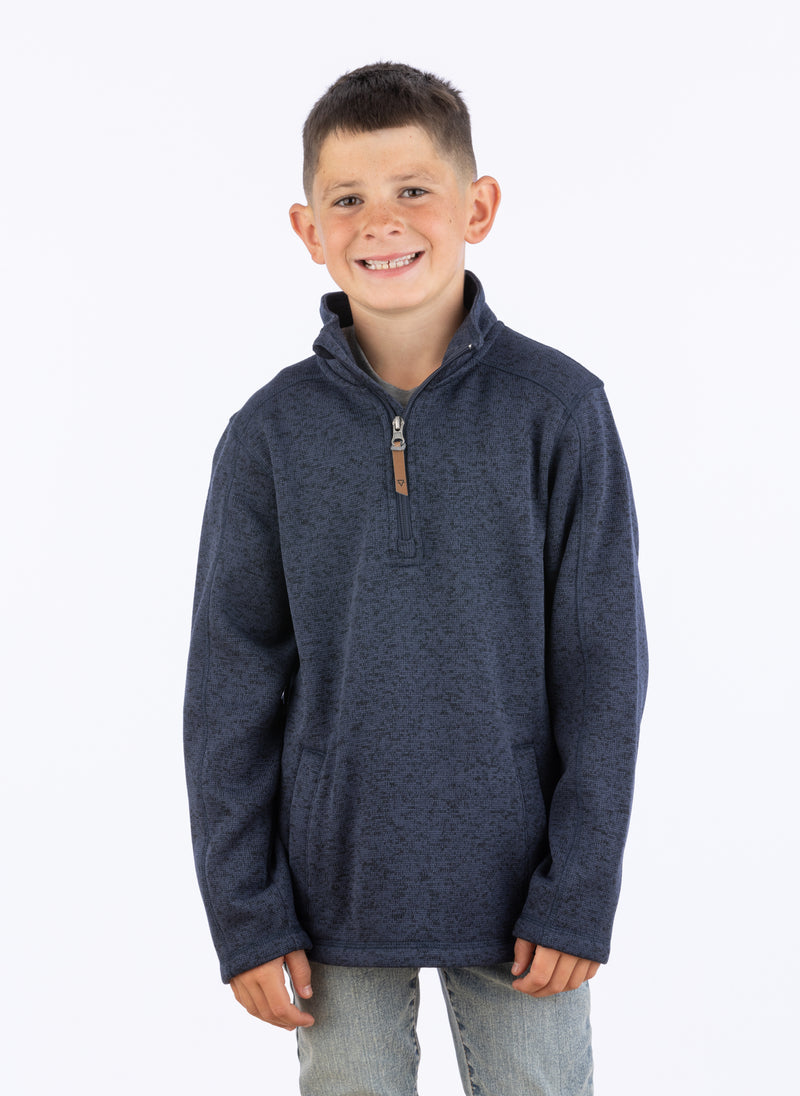 Boy's Walden Sweaterfleece Pullover - LIV Outdoor