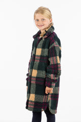 Girl's Kinsley Sherpa Long Coat - Print - LIV Outdoor