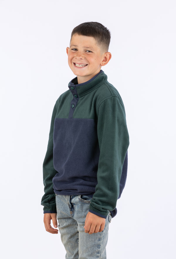 Boy's Frostbite Microfleece Pullover - LIV Outdoor