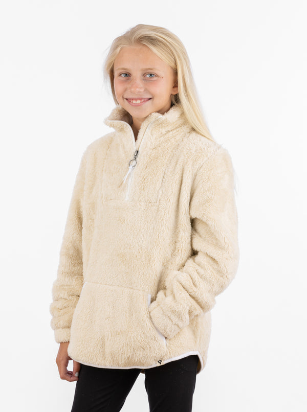 Girl's Wiley Sherpa Pullover - LIV Outdoor