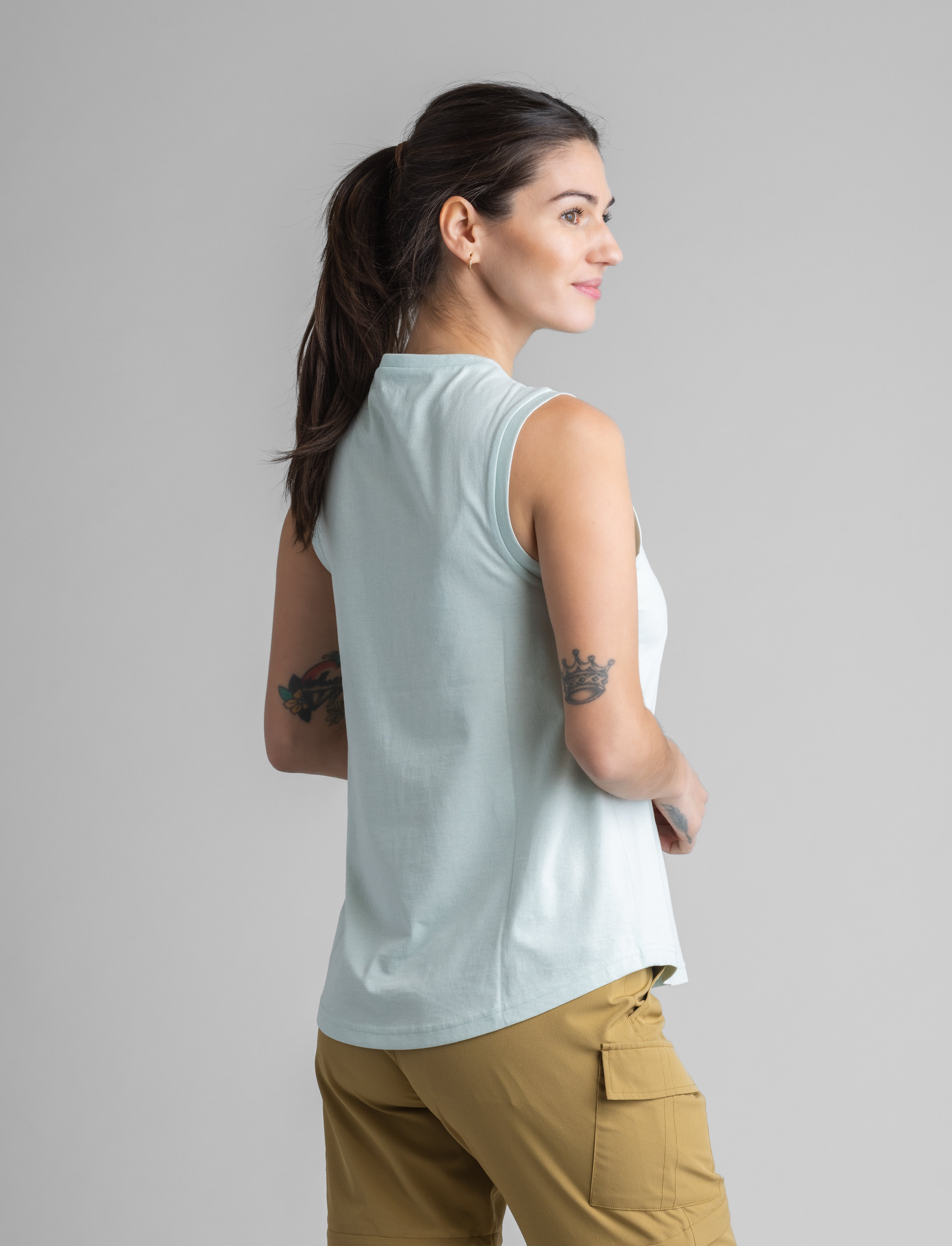 Women's Reagan Graphic Tank - Stonewashed