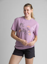 Women's Reagan Oversized Graphic Tee - Stonewashed  in Plus Size