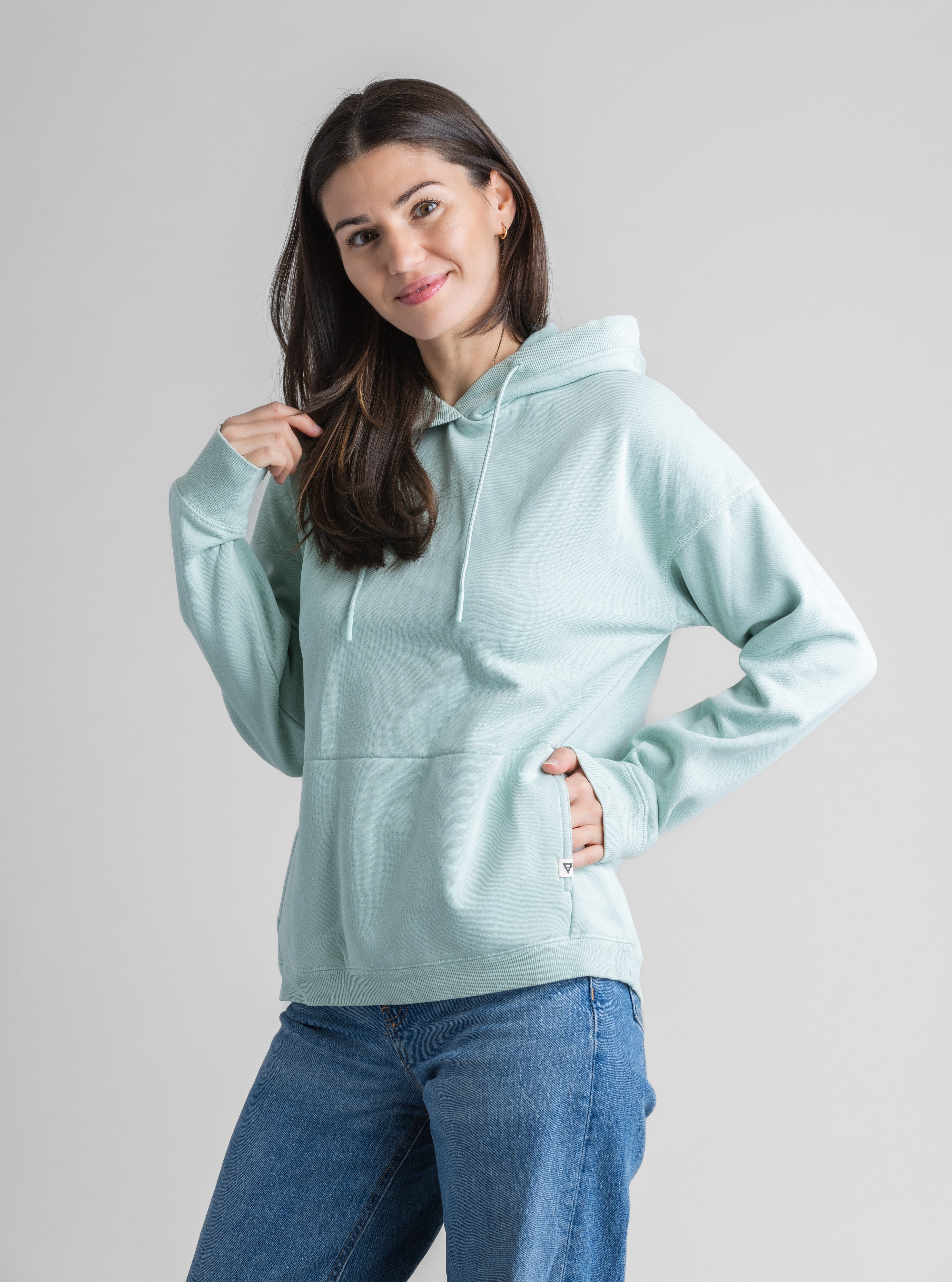 Women's Gabriella Hooded Sweatshirt - Stonewashed