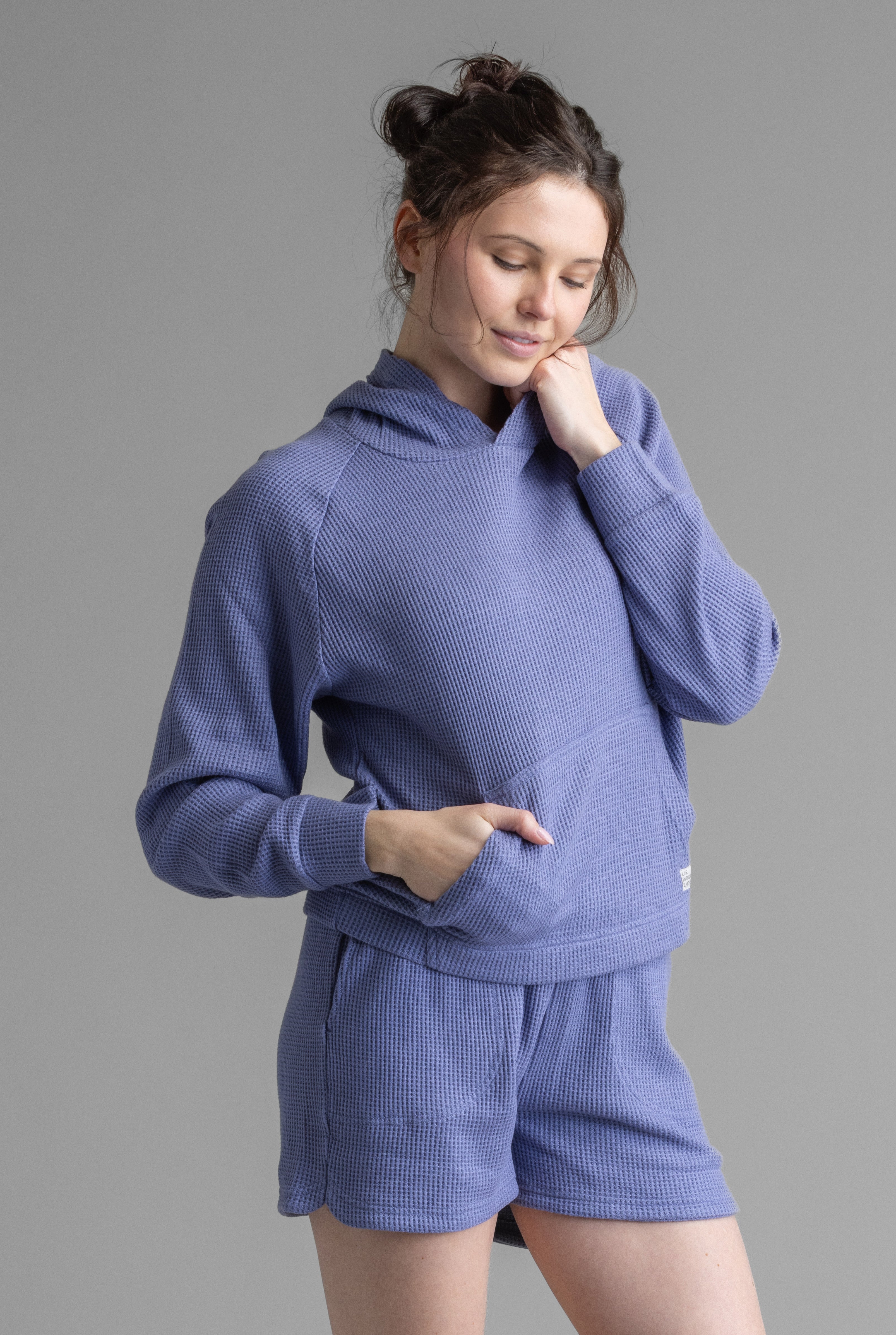 Women's Kigo Soft Waffle Hoody - LIV Outdoor