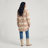 Women's Ainsley Long Sherpa Snap-Front Jacket