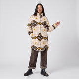 Women's Ainsley Long Sherpa Snap-Front Jacket