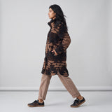 Women's Ainsley Long Sherpa Snap-Front Jacket