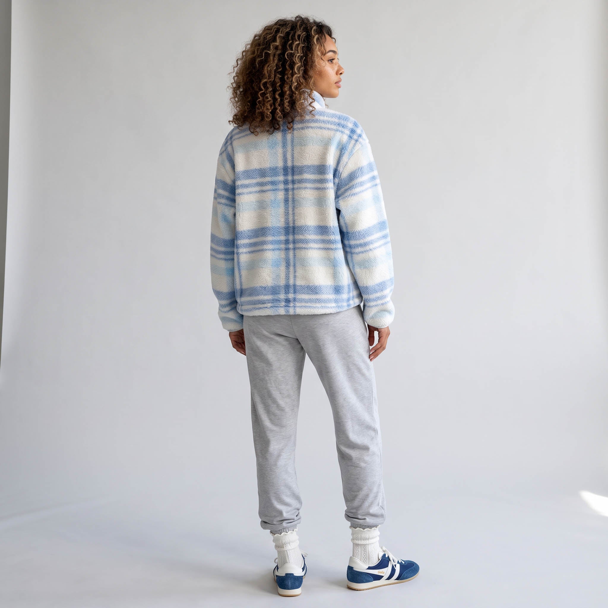 Women's Ainsley Plush Sherpa Snap Pullover