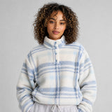 Women's Ainsley Plush Sherpa Snap Pullover