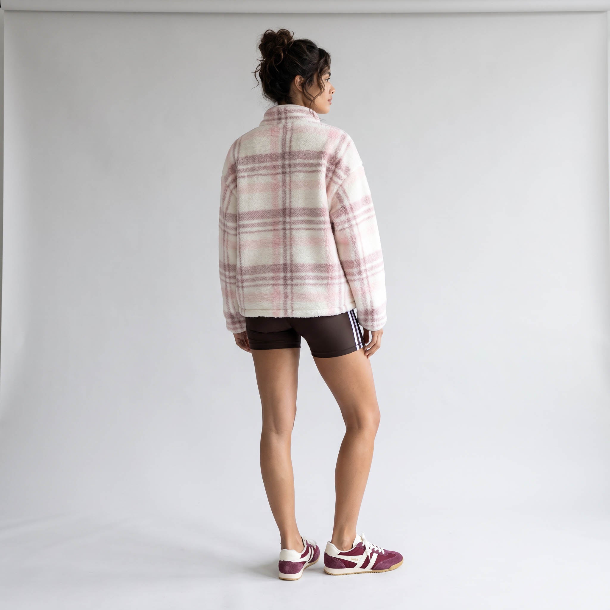 Women's Ainsley Plush Sherpa Snap Pullover