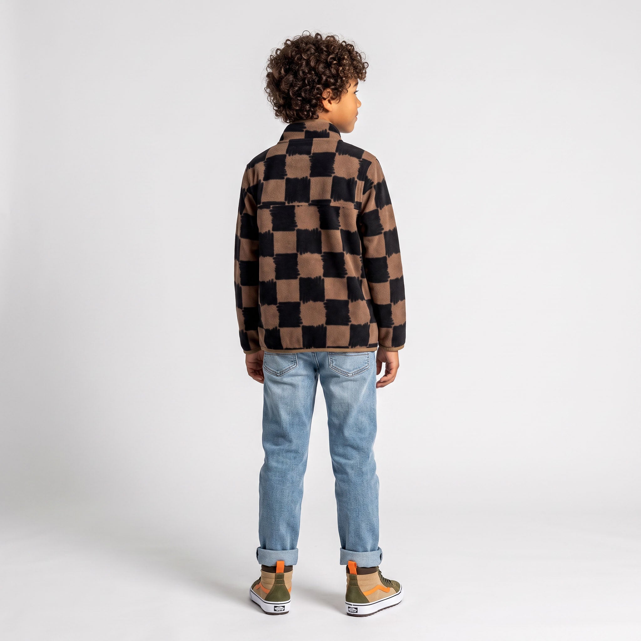 Unisex Trail Microfleece Printed Jacket - Youth Sizing