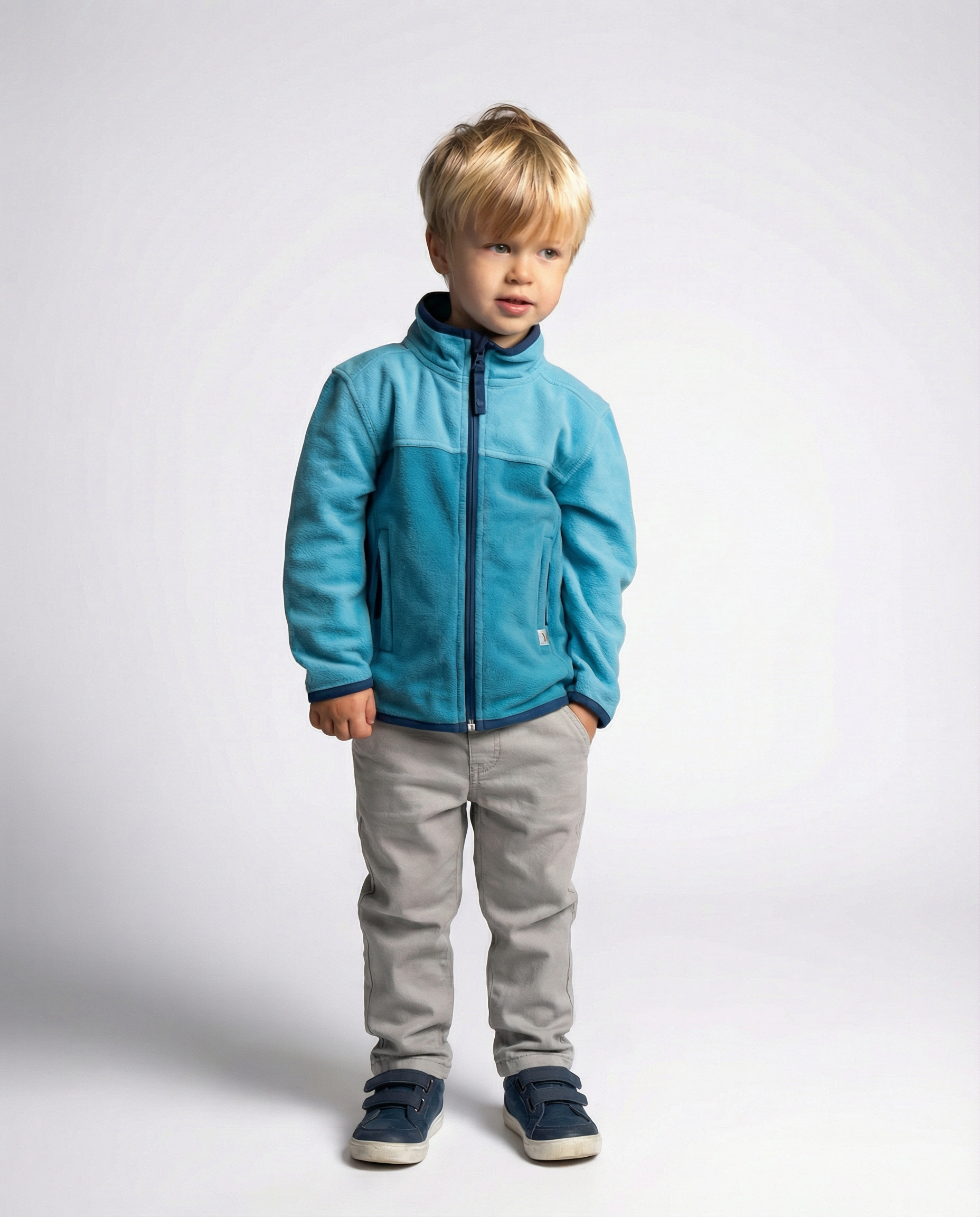 Unisex Trail Microfleece Printed Jacket - Toddler Sizing