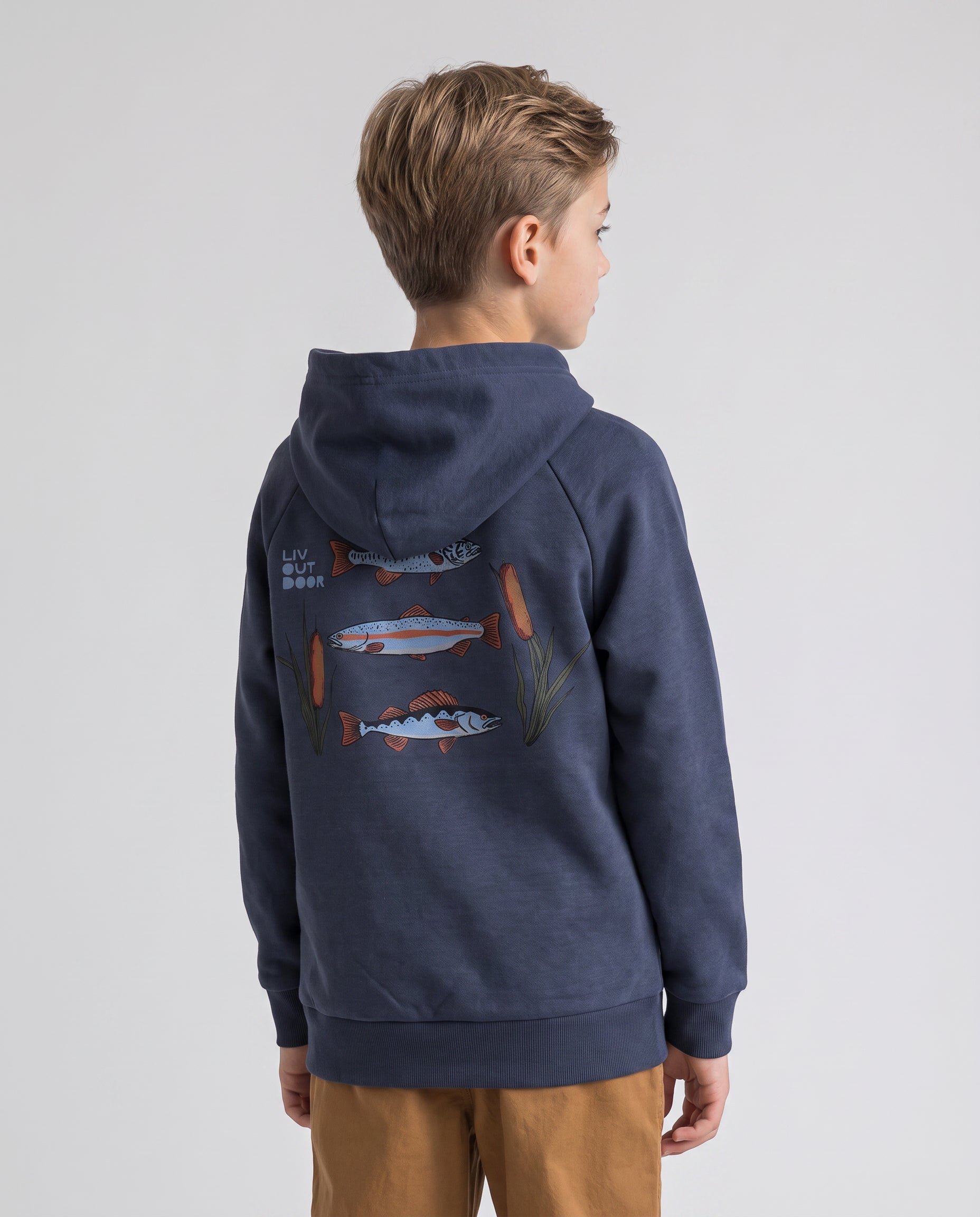 Boys Graphic Pullover Hoodie