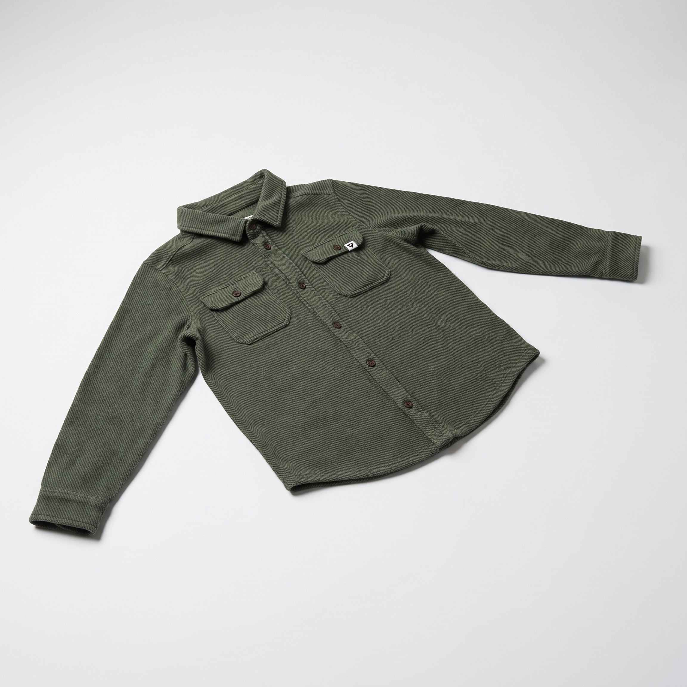Boys Lichen Stretch Flannel Shirt