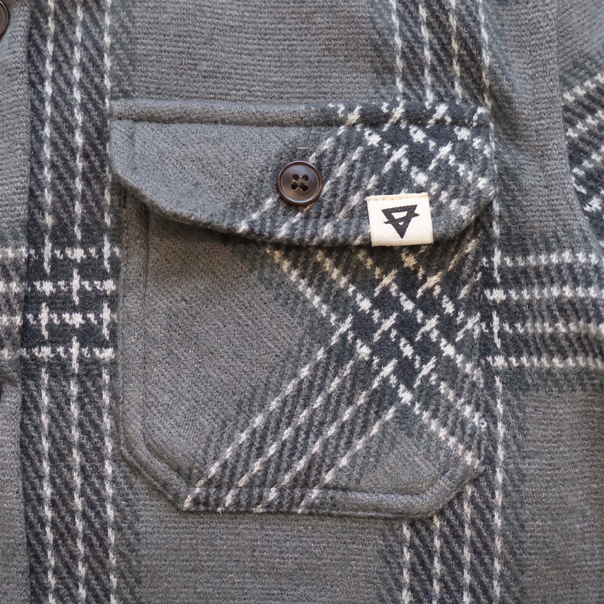 Boys Lichen Stretch Flannel Shirt