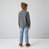 Boys Lichen Stretch Flannel Shirt