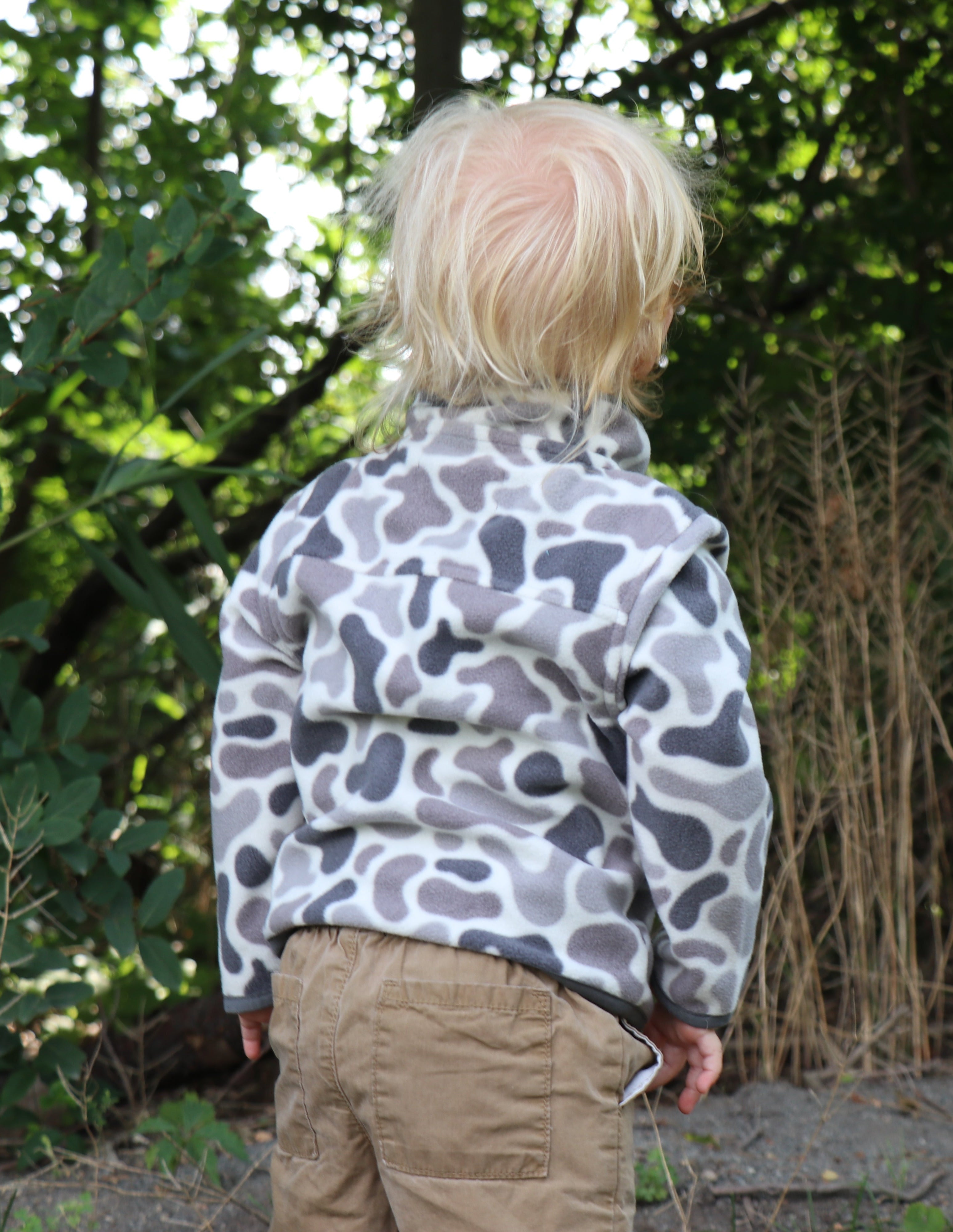 Unisex Trail Microfleece Printed Jacket - Infant Sizing - LIV Outdoor