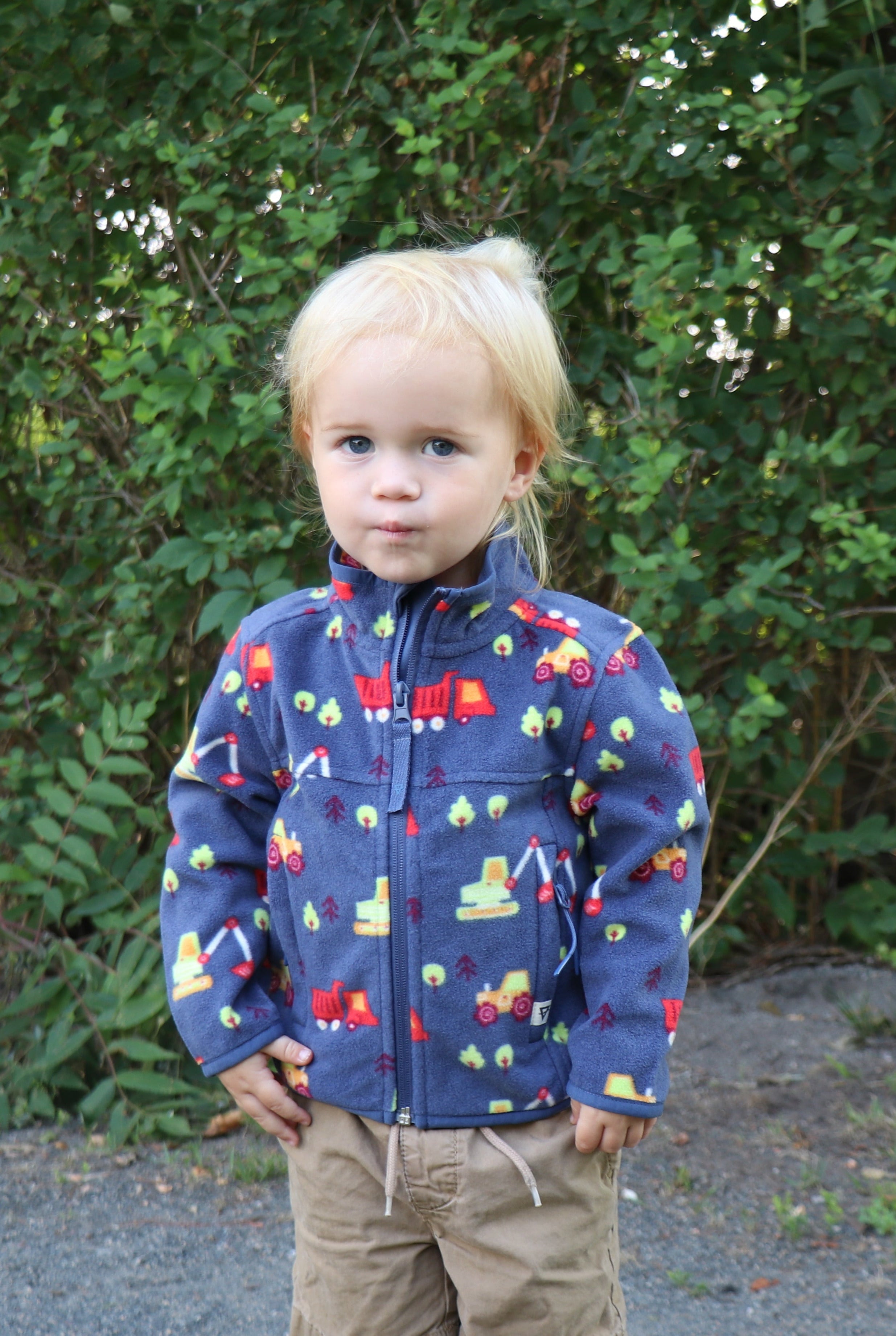 Unisex Trail Microfleece Printed Jacket - Infant Sizing - LIV Outdoor