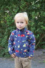 Unisex Trail Microfleece Printed Jacket - Infant Sizing - LIV Outdoor