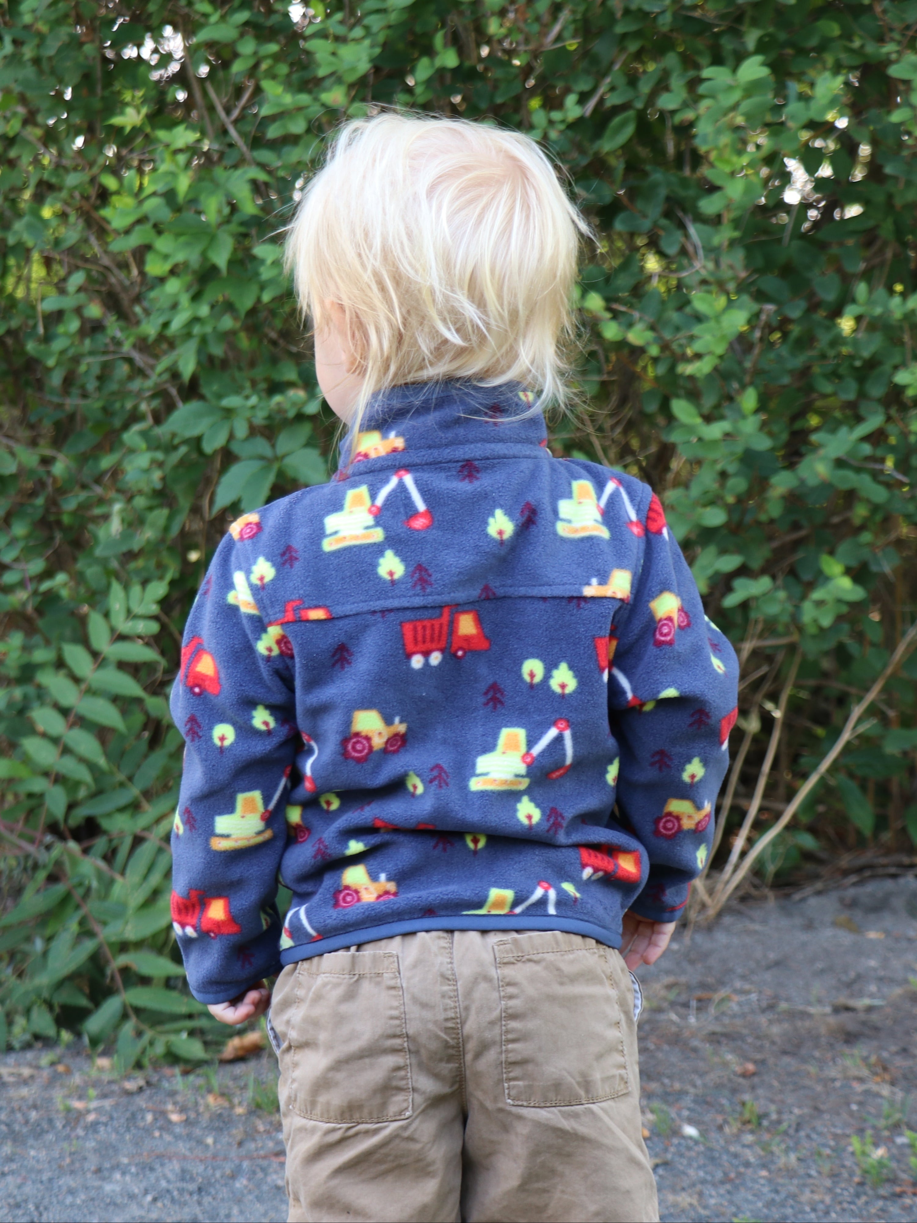 Unisex Trail Microfleece Printed Jacket - Infant Sizing - LIV Outdoor