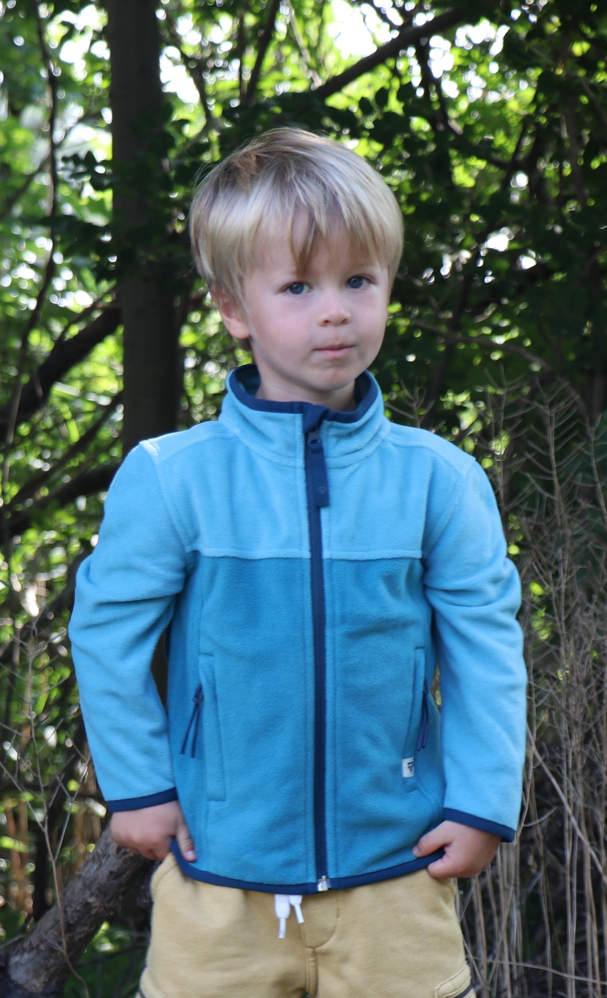 Unisex Trail Microfleece Printed Jacket - Toddler Sizing - LIV Outdoor