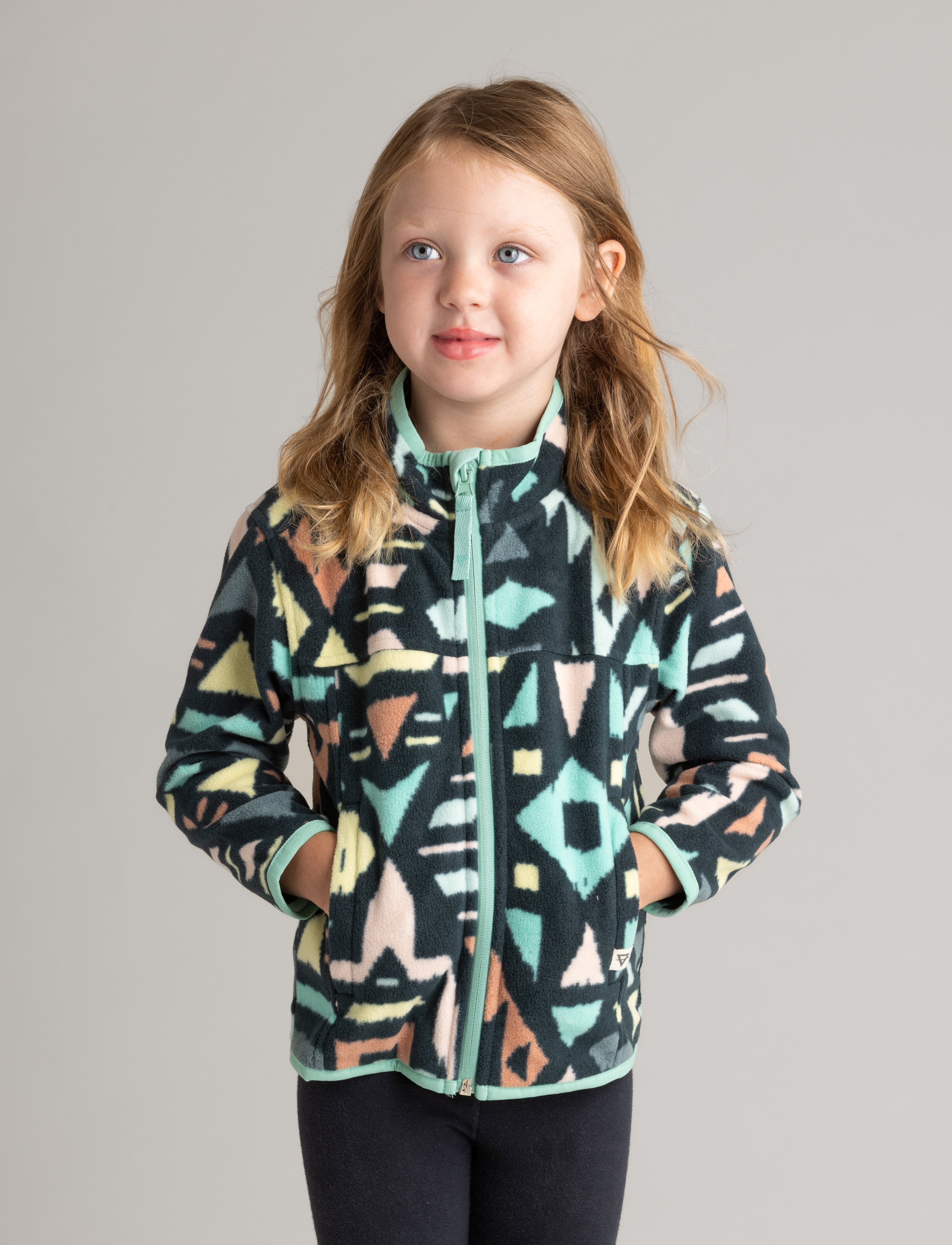 Unisex Trail Microfleece Printed Jacket - Toddler Sizing - LIV Outdoor