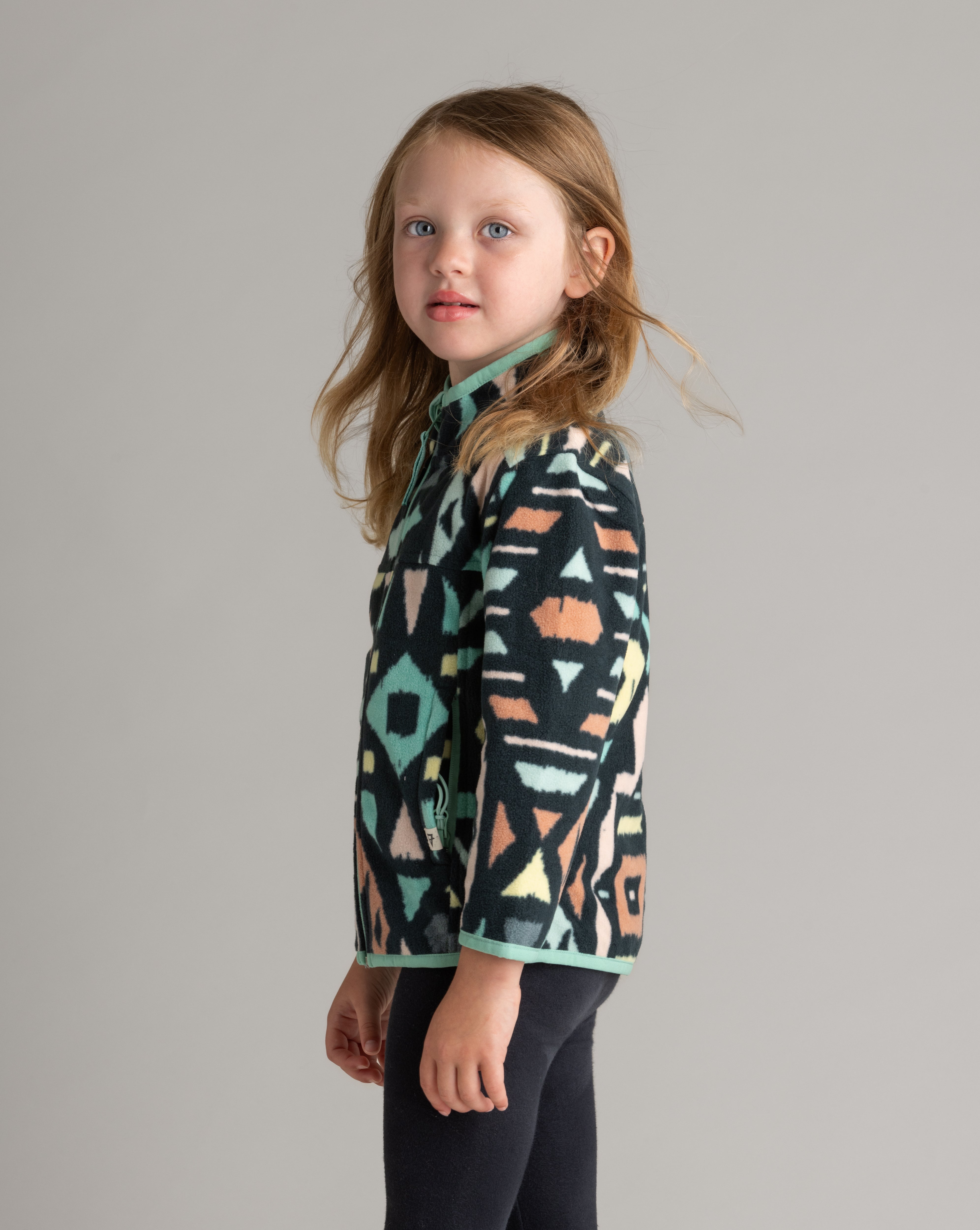 Unisex Trail Microfleece Printed Jacket - Toddler Sizing - LIV Outdoor