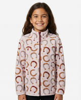 Unisex Trail Microfleece Printed Jacket - Youth Sizing