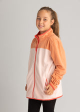 Girls Trail Microfleece Jacket - Youth Sizing - LIV Outdoor
