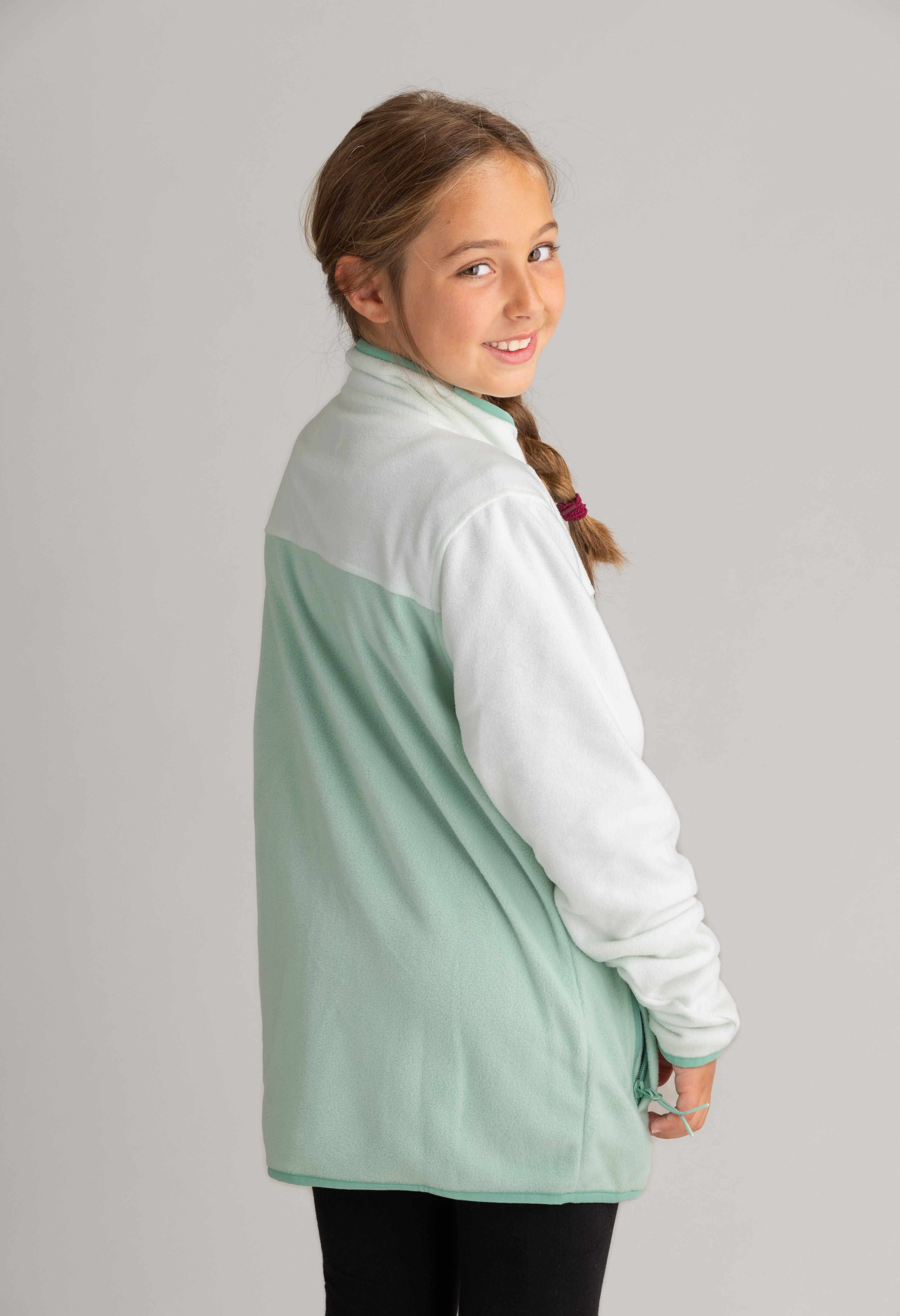 Girls Trail Microfleece Jacket - Youth Sizing - LIV Outdoor